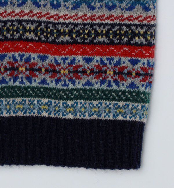 SHIPS「JAMIESONS KNITWEAR: FAIRISLE VEST」|ベスト・ジレ|