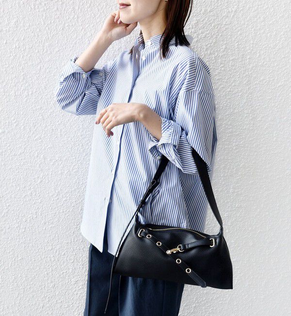 SHIPS for women「【WEB限定】ハトメ ベルト ワンショルダー バッグ S」|ショルダー・メッセンジャー|