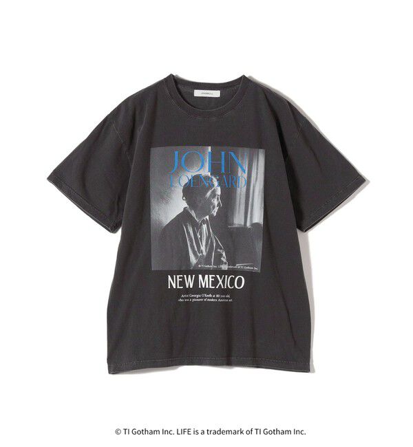 SHIPS for women「johnbull: LIFE JOHN LOENGARD TEE」|Tシャツ・カットソー|ブラック