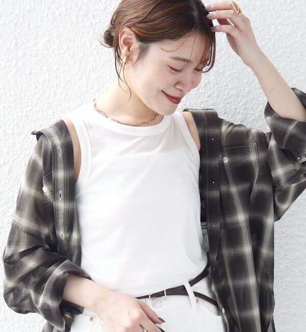 SHIPS for women「シアー タンクトップ」|タンクトップ|