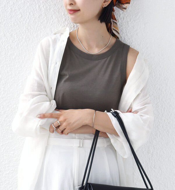 SHIPS for women「シアー タンクトップ」|タンクトップ|