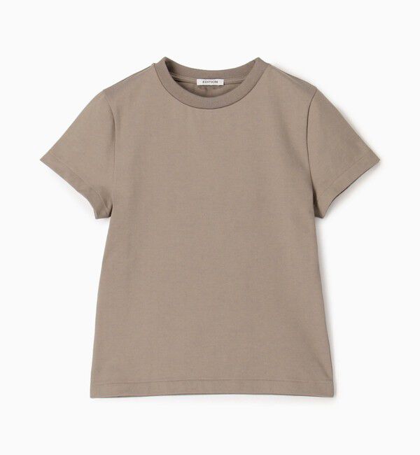 Edition「ヘビーコットン コンパクトフィットティー」|Tシャツ・カットソー|43 ベージュ