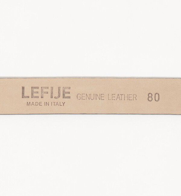 TOMORROWLAND GOODS「LEFIJE CROC ROUND レザーベルト」|ベルト|
