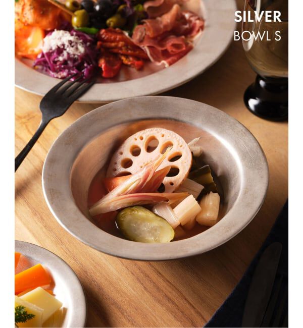 journal standard Furniture「【SAKUZAN/サクザン】JSF別注 SILVER BOWL S 17.8cm」|食器・キッチングッズ|シルバー