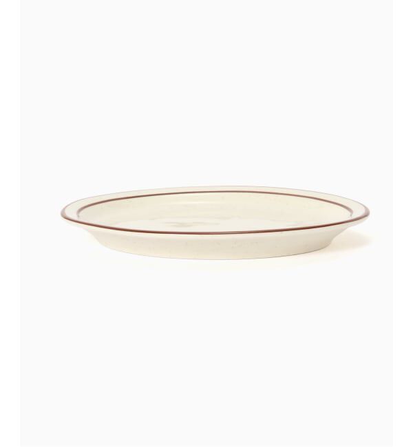 ACME「【TUXTON/タクストン】 OVAL PLATE 24cm BR」|食器・キッチングッズ|