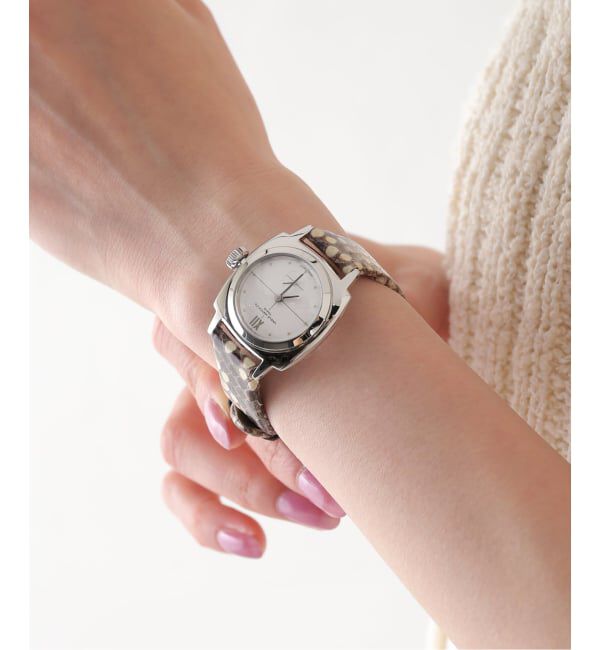HIROB「《予約》VAGUE WATCH CO.  Coussin Sophie 28mm heavy wavy SS」|腕時計|