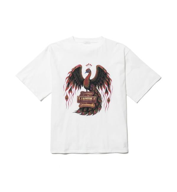 JOINT WORKS「F-LAGSTUF-F / フラグスタフ "PEACOCK" TEE」|Tシャツ・カットソー|ホワイト