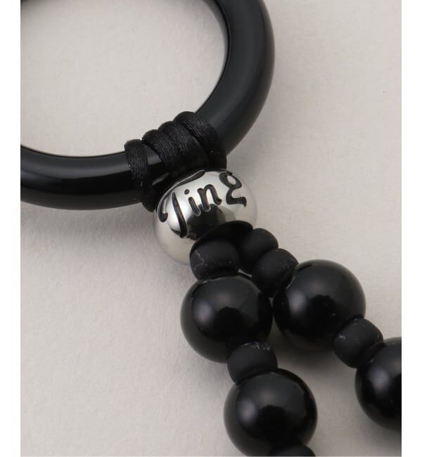 JOINT WORKS「String Ting / ストリング ティング Big Love Obsidian BAG CHARMS」|キーケース|