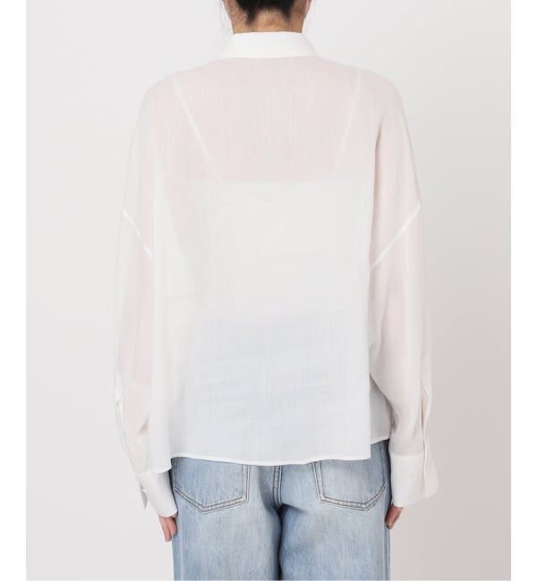Plage「《追加》RAMIE LYOCELL CROPPED シャツ 3」|シャツ・ブラウス|