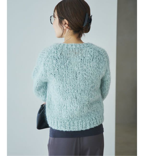Plage「《予約》HAND KNIT ジャンボタム カーディガン」|カーディガン|