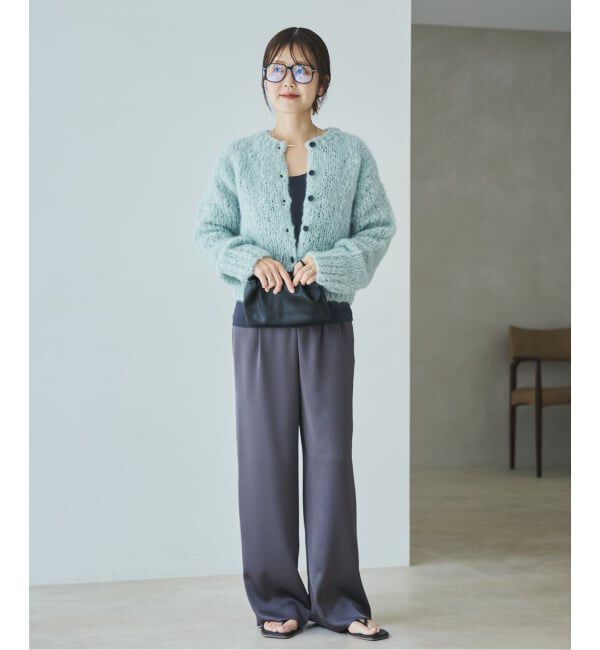 Plage「《予約》HAND KNIT ジャンボタム カーディガン」|カーディガン|