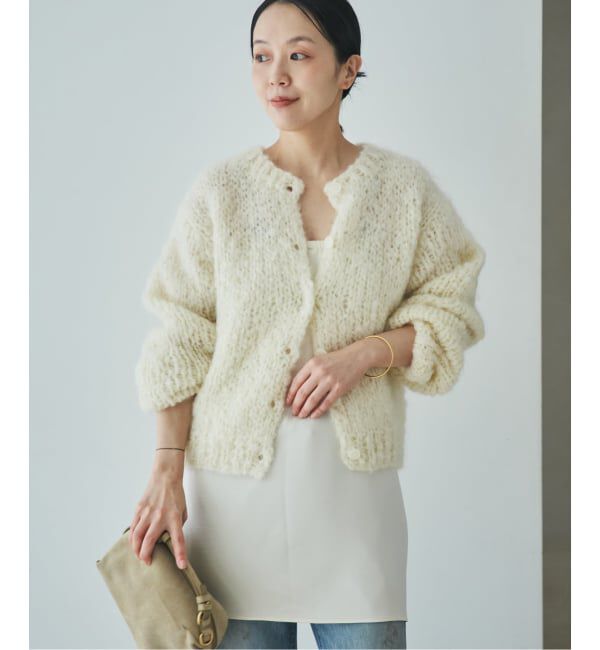 Plage「《予約》HAND KNIT ジャンボタム カーディガン」|カーディガン|