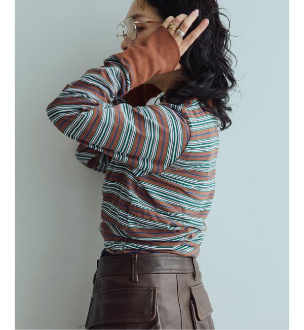 IENA LA BOUCLE「《予約》fifi collection/フィフィコレクション Bordre Ls tee 26-21」|Tシャツ・カットソー|