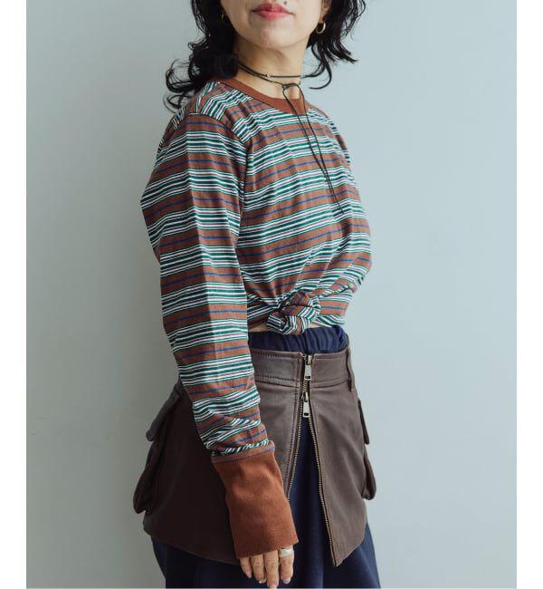 IENA LA BOUCLE「《予約》fifi collection/フィフィコレクション Bordre Ls tee 26-21」|Tシャツ・カットソー|