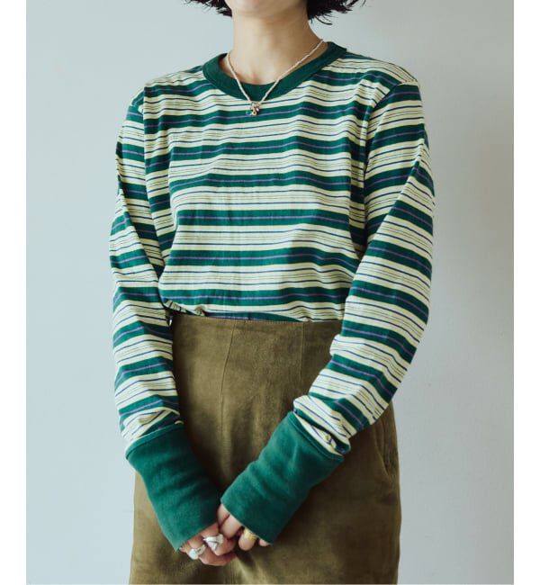 IENA LA BOUCLE「《予約》fifi collection/フィフィコレクション Bordre Ls tee 26-21」|Tシャツ・カットソー|