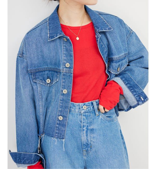 SLOBE IENA「《追加2予約》miller SLOBE別注 SHEER RIB クルーネック」|Tシャツ・カットソー|