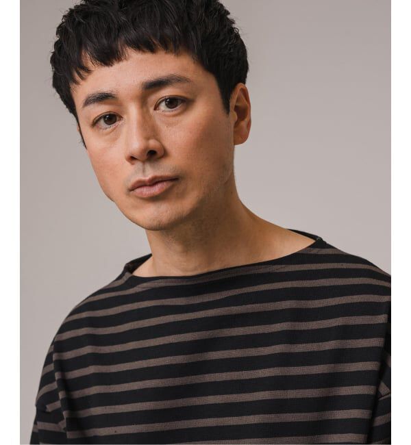 EDIFICE「SAINT JAMES (セントジェームス) 別注 ウエッソン ルーズ ボーダー」|Tシャツ・カットソー|
