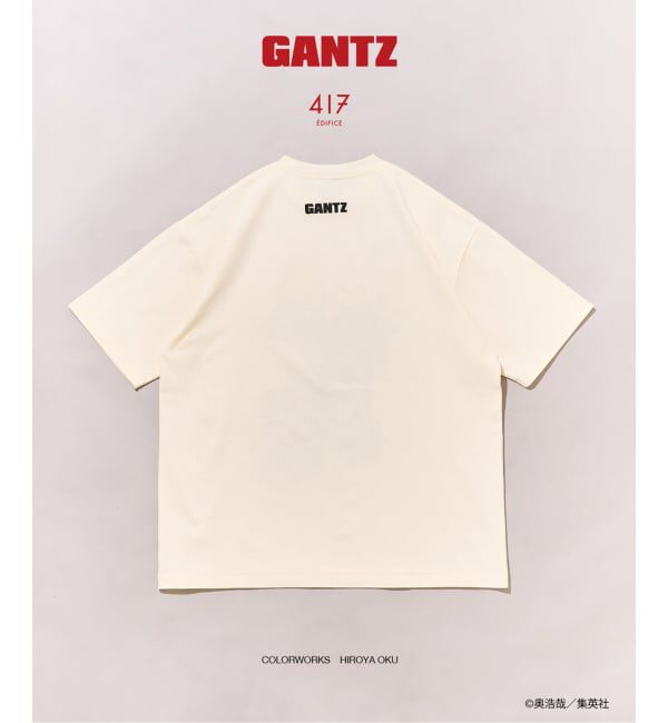 417 EDIFICE「GANTZ / ガンツ 417別注『COLOR WORKS』Tシャツ」|Tシャツ・カットソー|