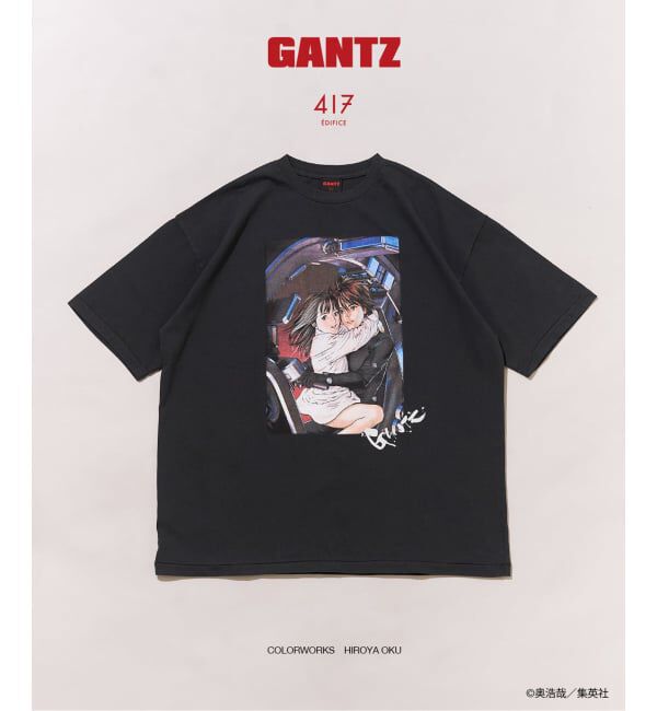 417 EDIFICE「GANTZ / ガンツ 417別注『COLOR WORKS』Tシャツ」|Tシャツ・カットソー|グレーA