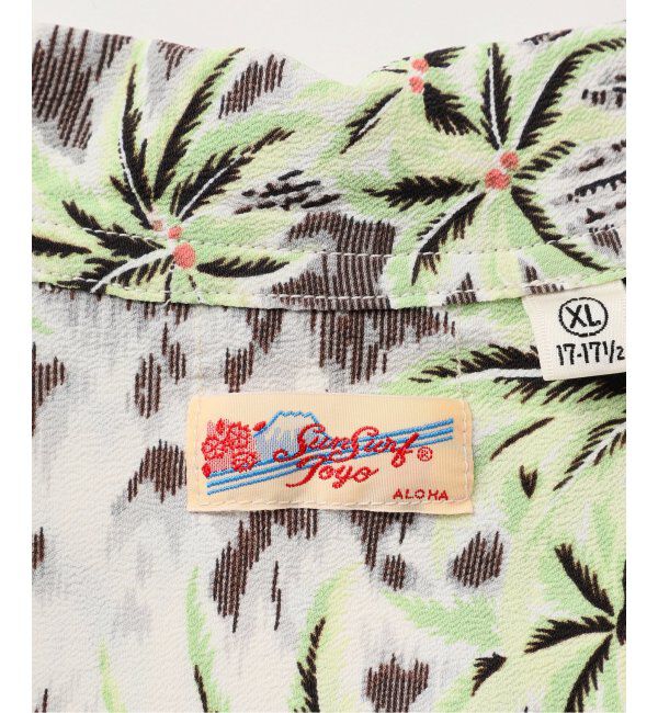 JOURNAL STANDARD「SUN SURF &times; JOURNAL STANDARD / 別注 アロハシャツ Palmtree &times; Wave」|シャツ・ブラウス|
