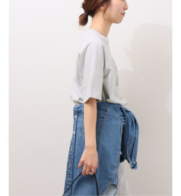 JOURNAL STANDARD relume「別注【Champion/チャンピオン】16s/1 Jersey TEE Bleach Wash：Tシャツ」|Tシャツ・カットソー|