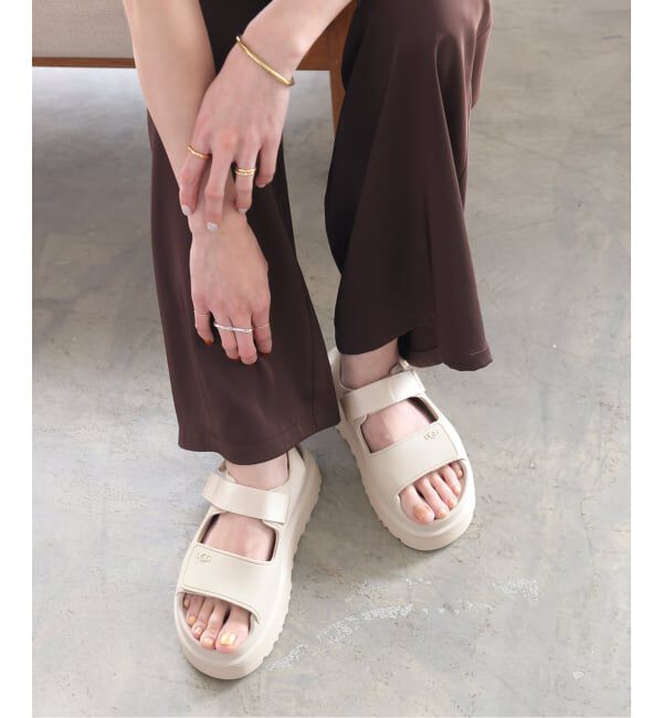 JOURNAL STANDARD relume「《追加2》【UGG/アグ】W GOLDENGLOW 1152685：サンダル」|サンダル|ナチュラル