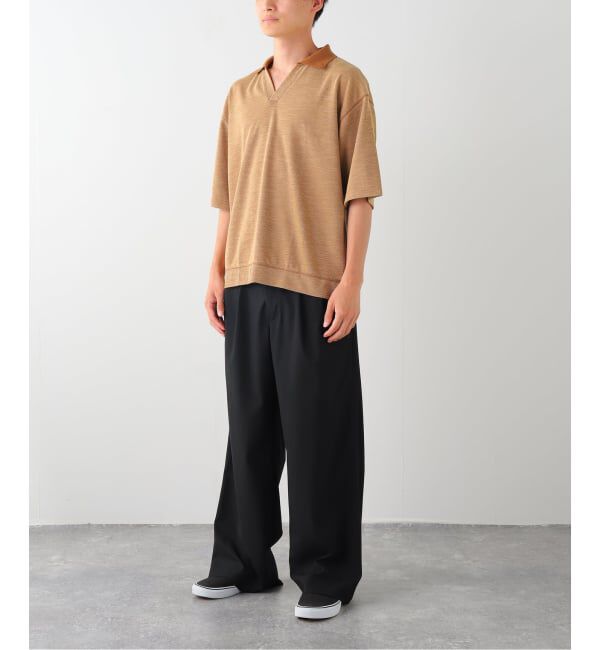 JOURNAL STANDARD「ダブル フェイス ニット スキッパー」|Tシャツ・カットソー|
