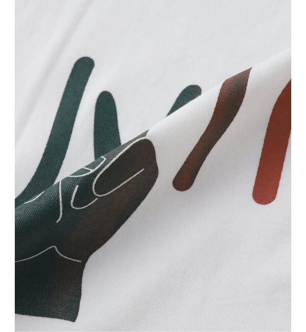 JOURNAL STANDARD「WYTHE / ワイス Watermelon Peace Print T-Shirt」|Tシャツ・カットソー|