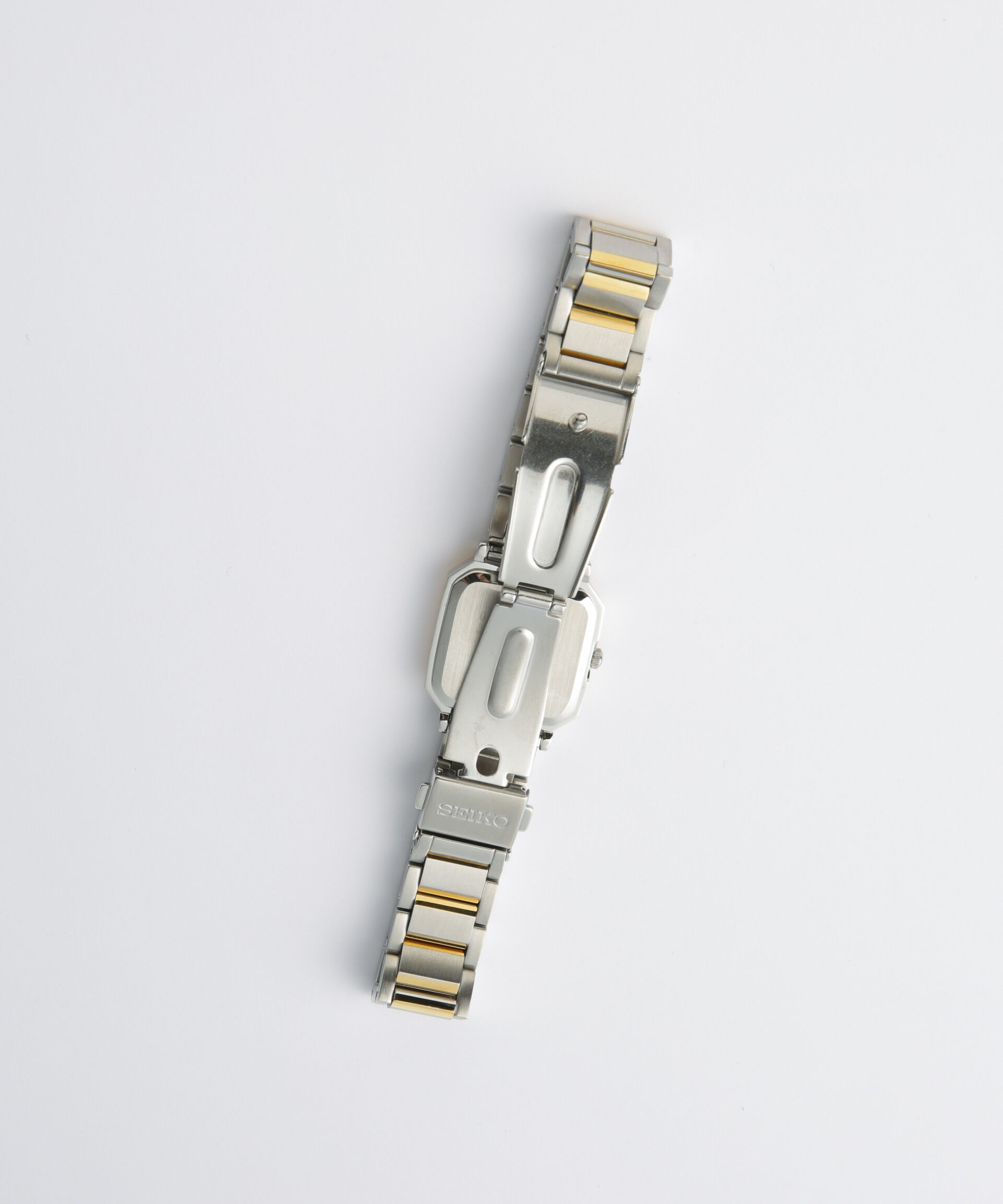 NANO universe「SEIKO/セイコーコラボレーション メタル ゴールドシルバー」|腕時計|