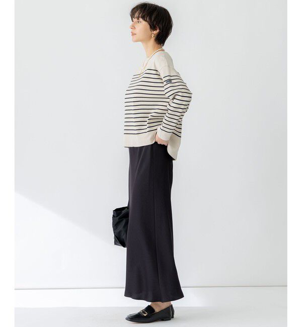 23区「【洗える】Armor-lux スムース パネルボーダー カットソー」|Tシャツ・カットソー|