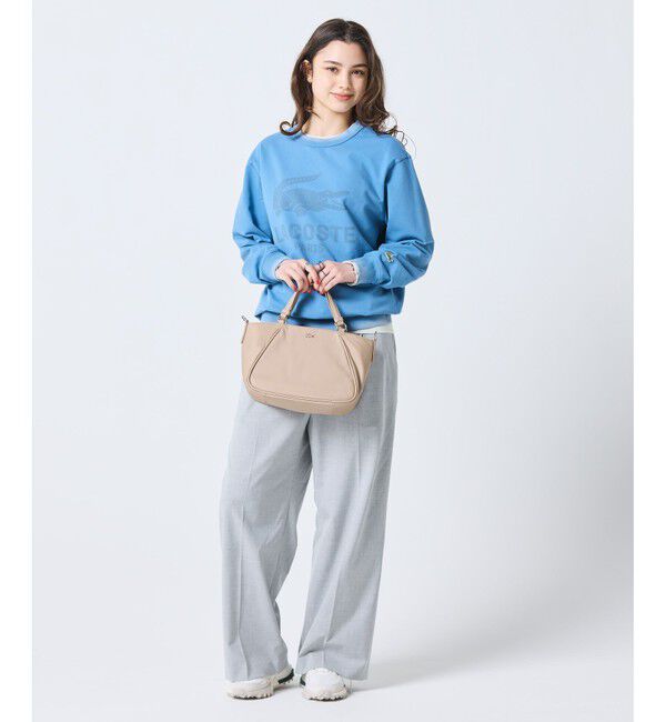 LACOSTE「デイ イン L トップハンドルバッグ」|ハンドバッグ|