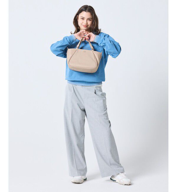 LACOSTE「デイ イン L トップハンドルバッグ」|ハンドバッグ|