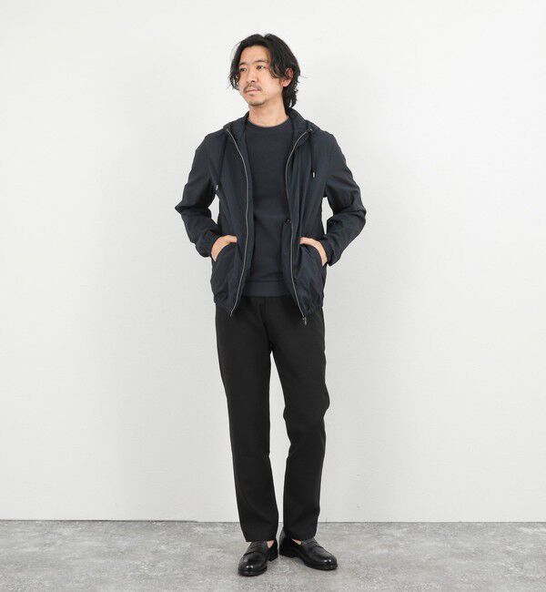NOLLEY'S goodman「【HERNO】MICRO RIPSTOP NYLON HOODIE」|ブルゾン・スタジャン|