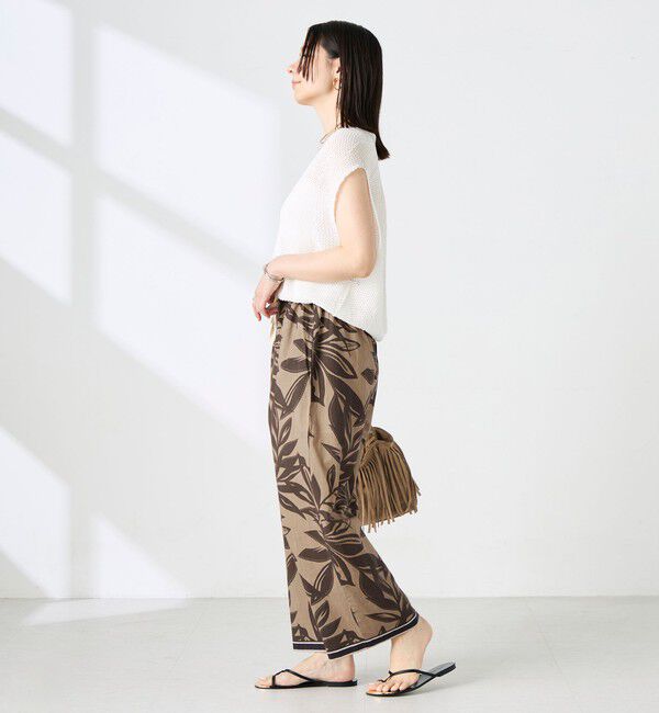 Rie Miller「ブロックプリントイージーパンツ」|その他|