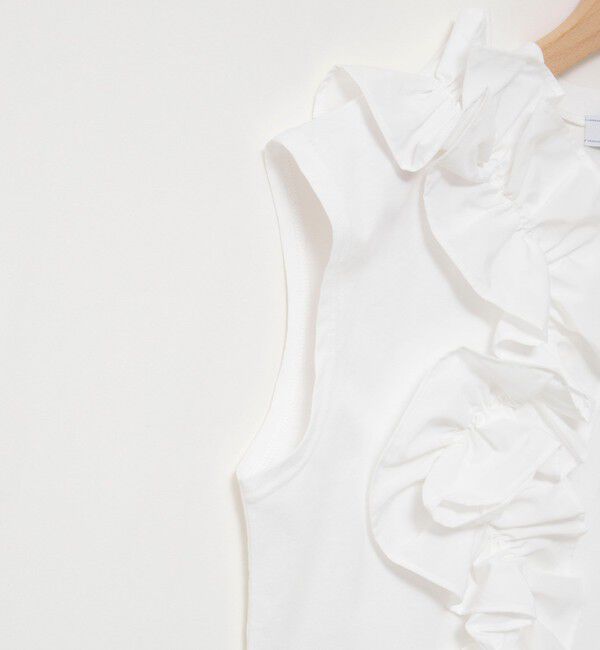 NOLLEY'S「【WEB限定】フリルTシャツ」|Tシャツ・カットソー|