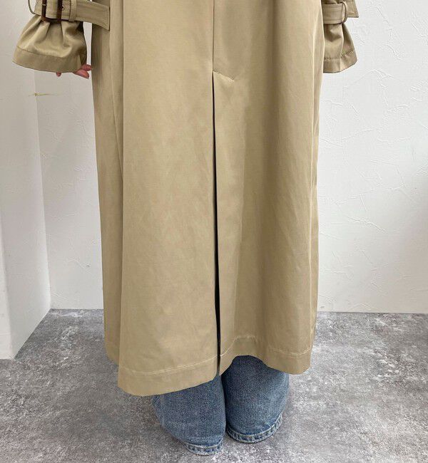 fredy emue「【発売のたび即完売】袖ボリュームトレンチコート」|トレンチコート|