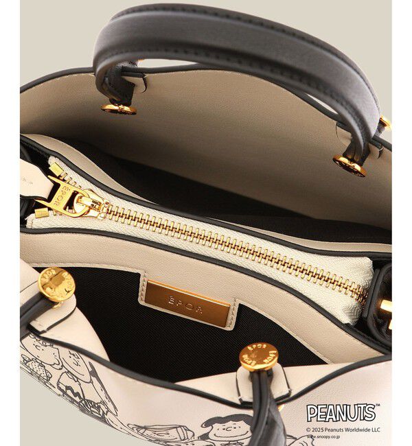 ROPE「【E'POR&times;PEANUTS】別注 Y BAG Mini」|ハンドバッグ|
