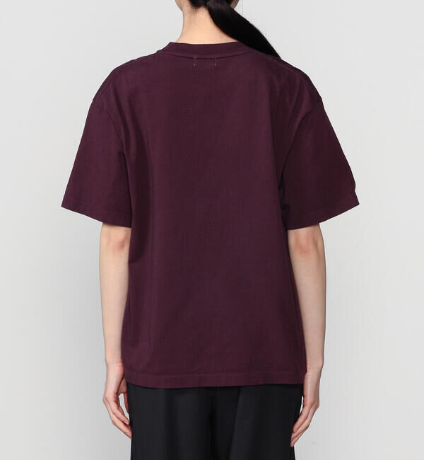  「UNFIL | コットン製品染め クルーネックTシャツ WOMEN」|Tシャツ・カットソー|