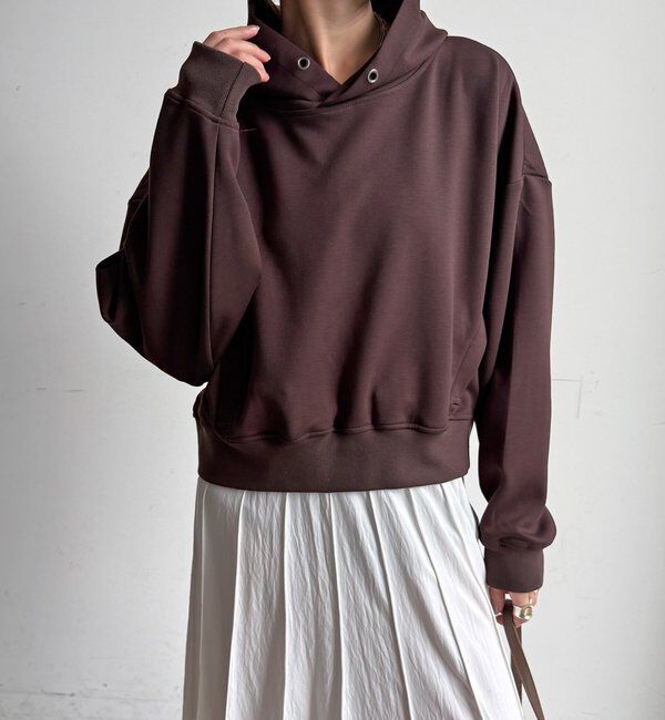  「【WEB限定】ショートオーバーサイズフーディー+タイトスカートセット」|スーツ|