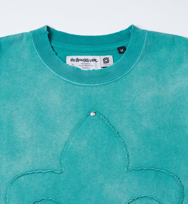  「【Sourcream】ユリ紋章貼り付けTEE」|Tシャツ・カットソー|