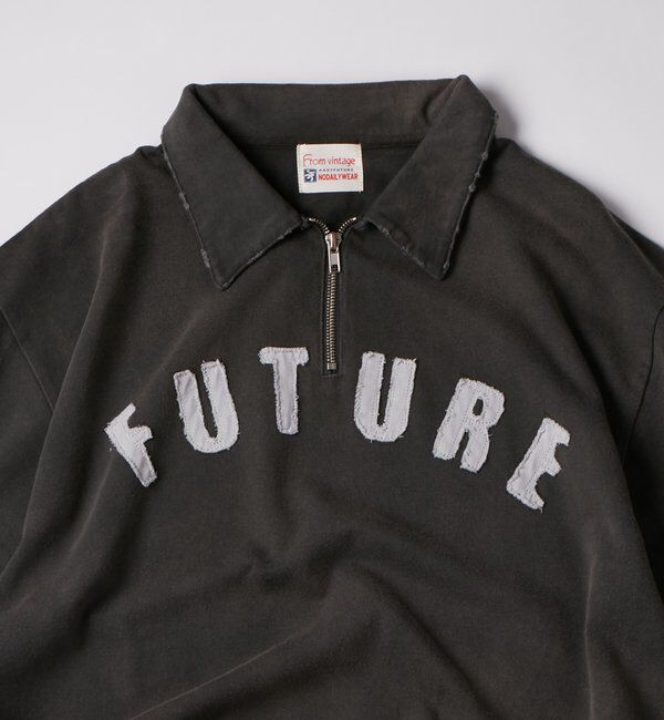  「【FromVintage】 ハーフジップS/Sスウェット」|Tシャツ・カットソー|