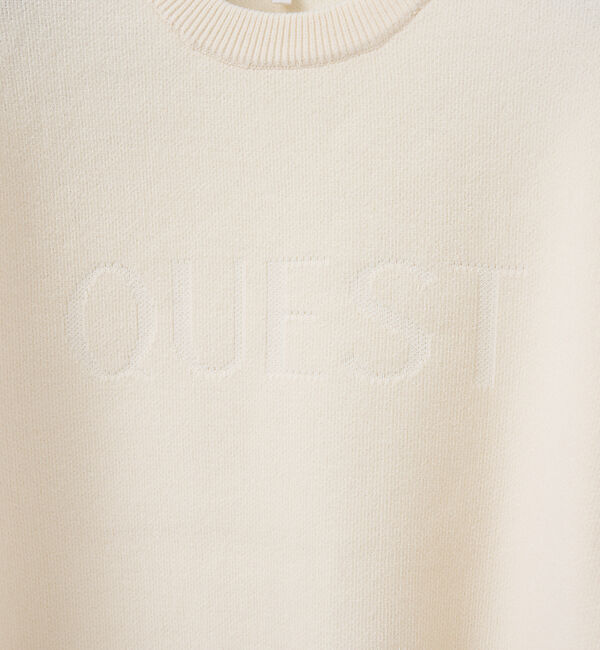 ABAHOUSE「【QUEST / ワンポイントロゴ】モールリンクス ニット」|ニット・セーター|