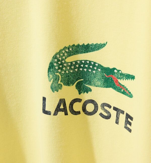 ABAHOUSE「【LACOSTE / ラコステ】 VINTAGE LOGO TEE / ビンテー」|Tシャツ・カットソー|