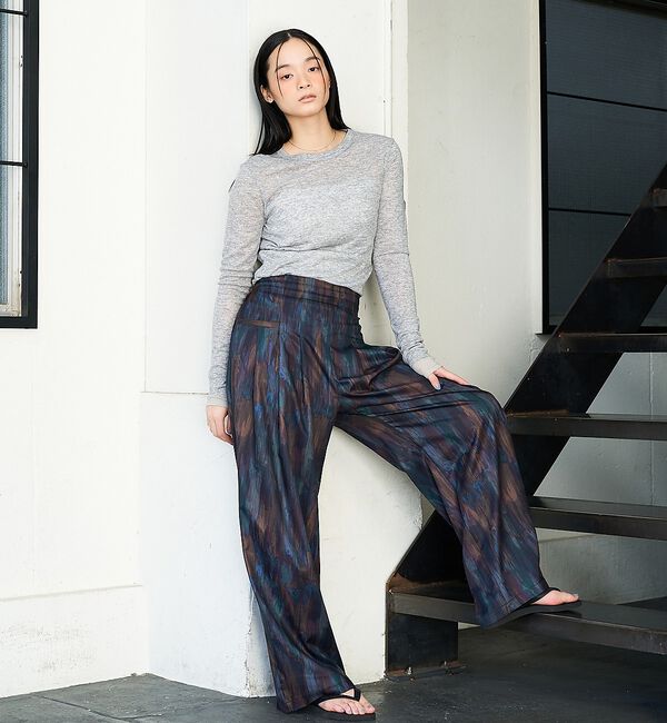 NOMINE「ダブルスリーブ シアー ロンT」|Tシャツ・カットソー|