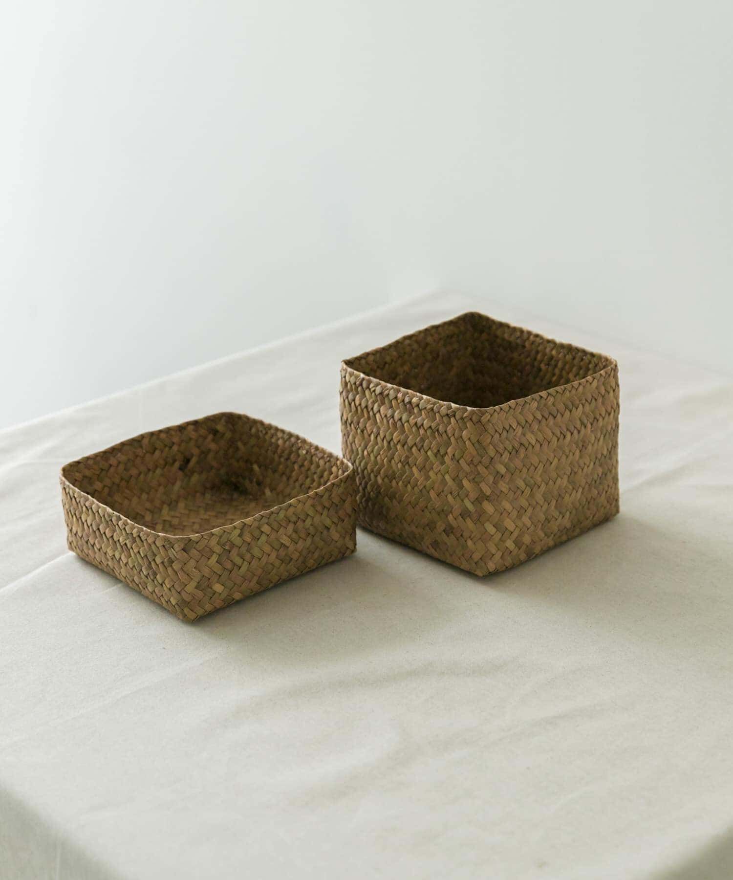URBAN RESEARCH DOORS「『WEB限定』サイアム　カチュー水草ふた付き四角BOX S」|その他|