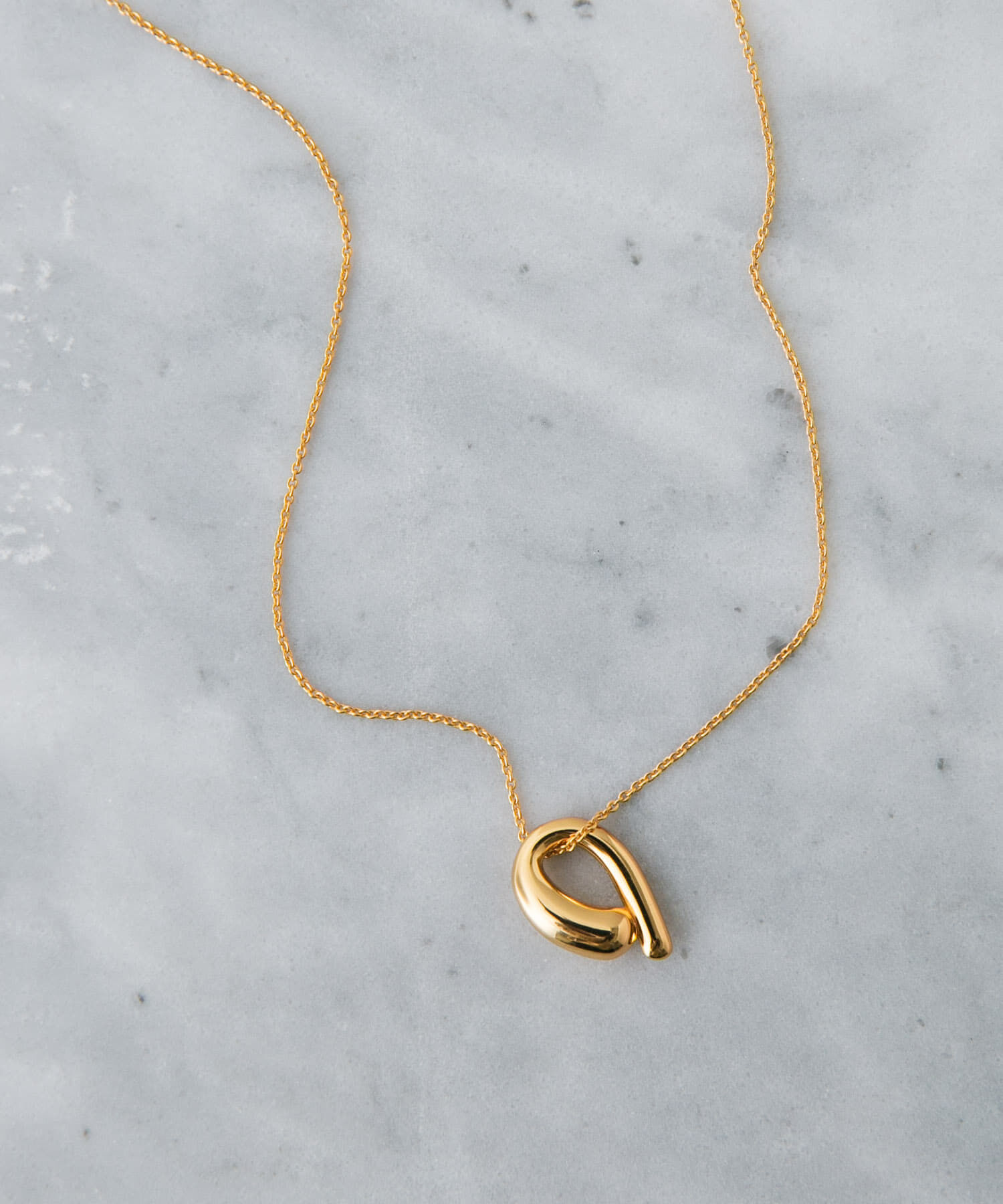 SMELLY「SMELLY so&rsquo;　asymmetric solid necklace」|ネックレス|