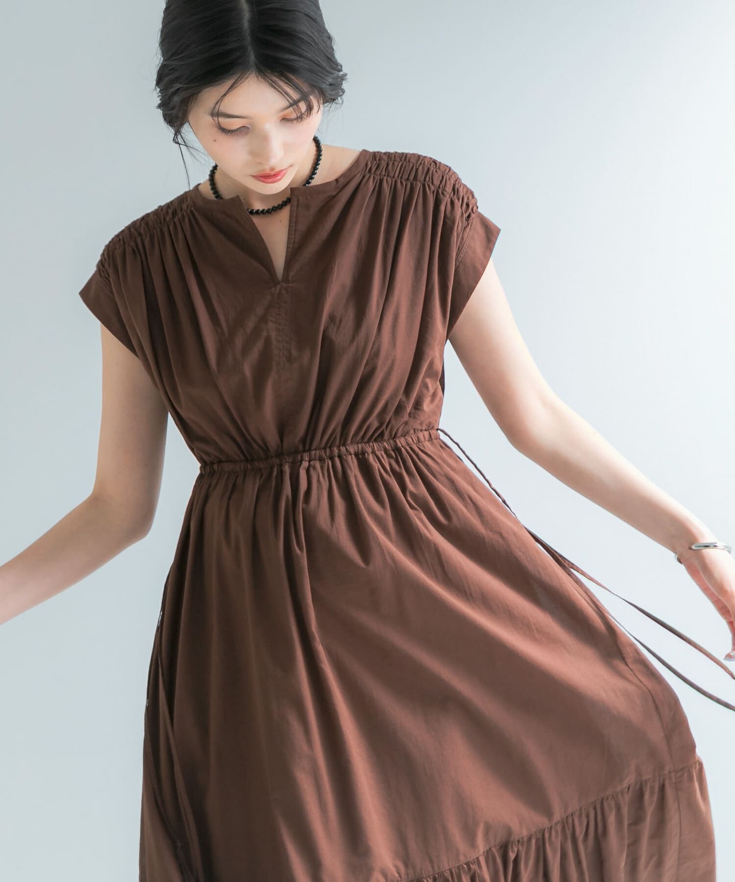 URBAN RESEARCH ROSSO「『WEB限定』コットンボイルワンピース」|ワンピース|