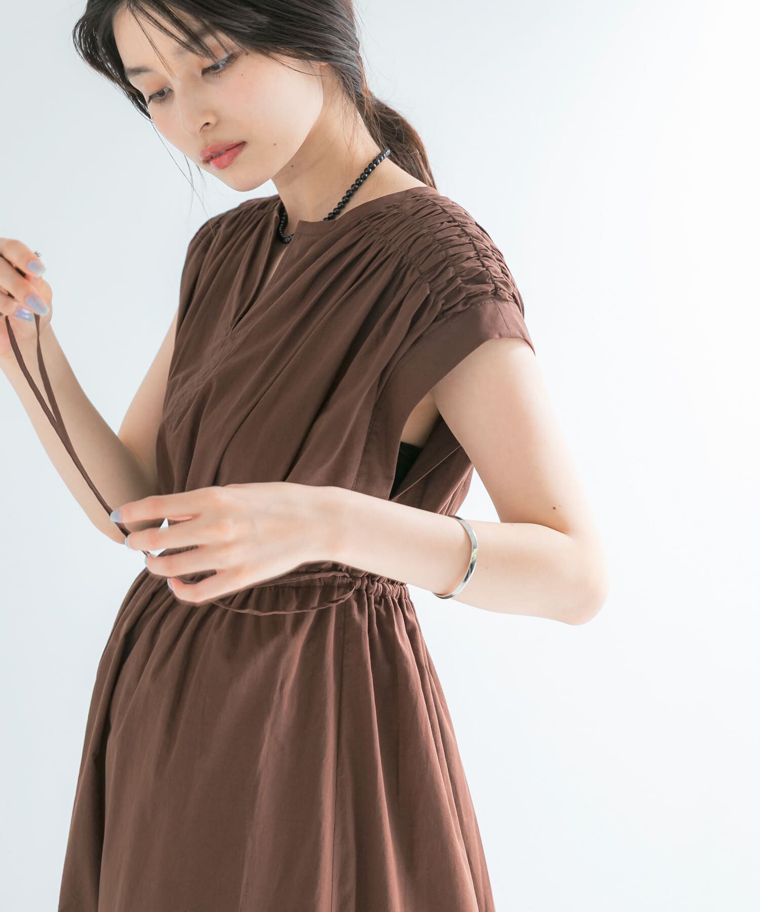 URBAN RESEARCH ROSSO「『WEB限定』コットンボイルワンピース」|ワンピース|
