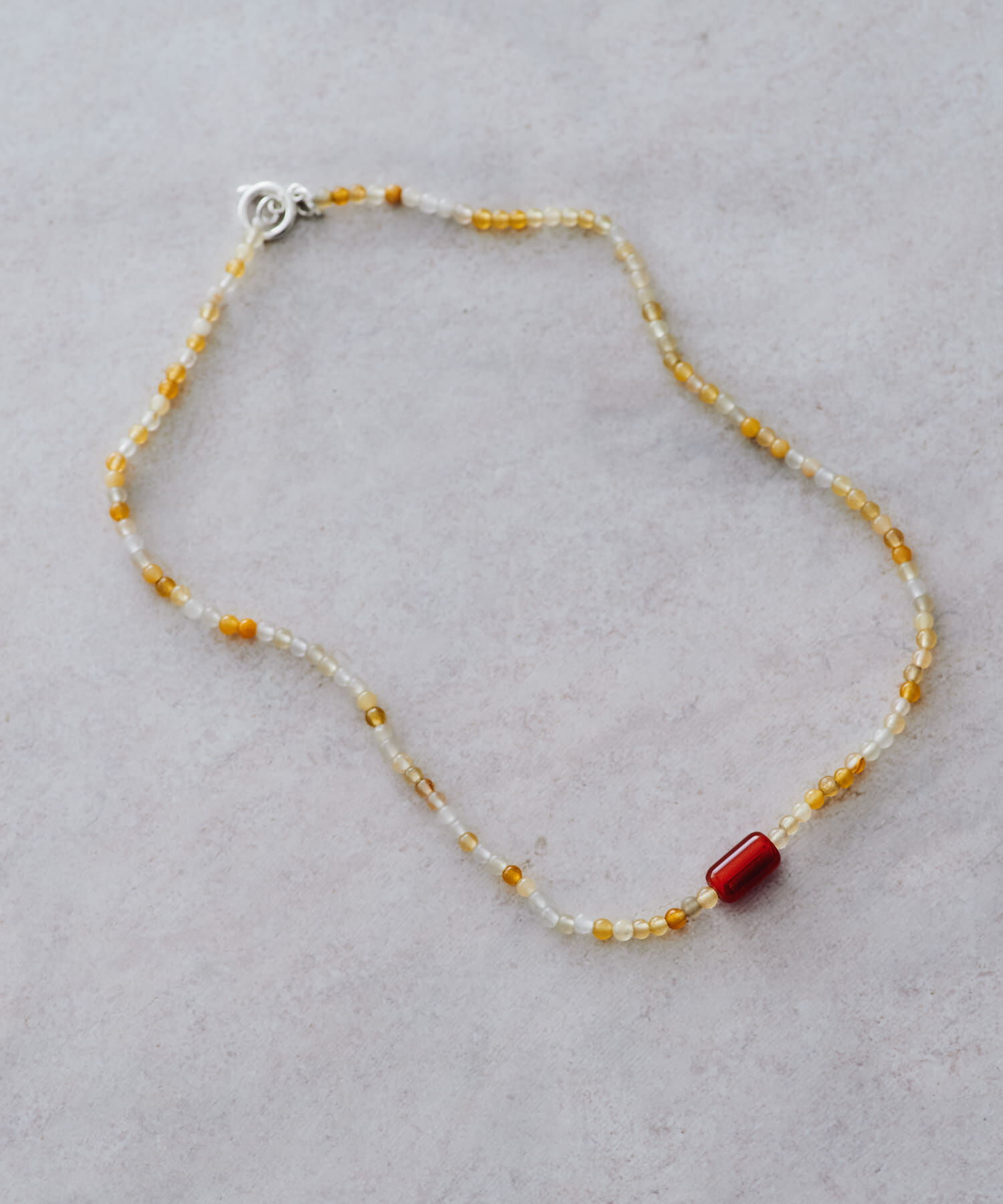 SMELLY「SMELLY so&rsquo;　yellowaventurine necklace」|ネックレス|