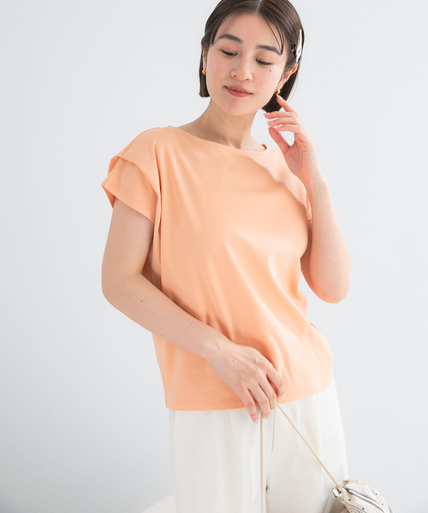 URBAN RESEARCH ROSSO「『WEB/一部店舗限定』ドライドルマンプルオーバー」|Tシャツ・カットソー|